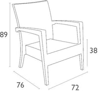 Tequila Lounge Set  - No Cushions