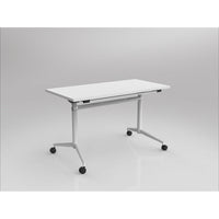 Uni Flip Top Table - White Frame