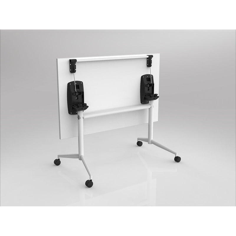 Uni Flip Top Table - White Frame
