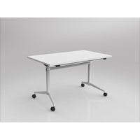Uni Flip Top Table - White Frame