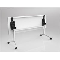 Uni Flip Top Table - White Frame