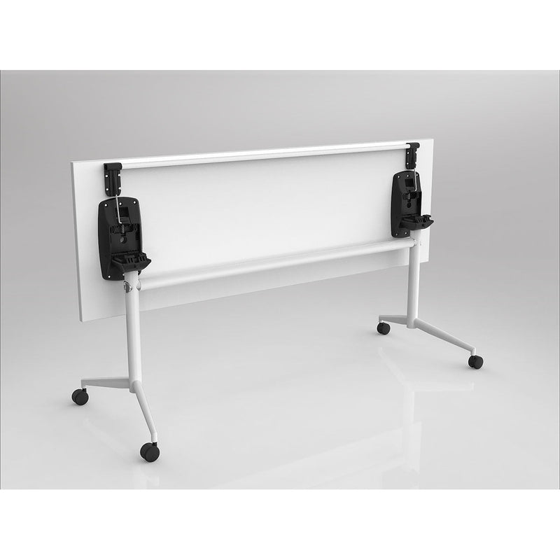Uni Flip Top Table - White Frame