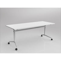 Uni Flip Top Table - White Frame
