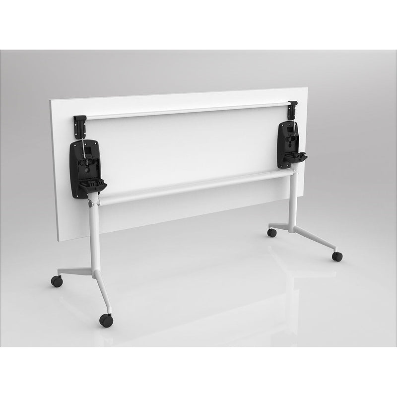 Uni Flip Top Table - White Frame