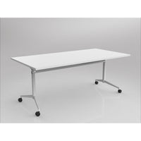 Uni Flip Top Table - White Frame