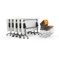 Uni Flip Top Table - Black Frame