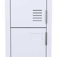 A-File 4 Tier Locker - Bank of 3 (12 Door Locker)