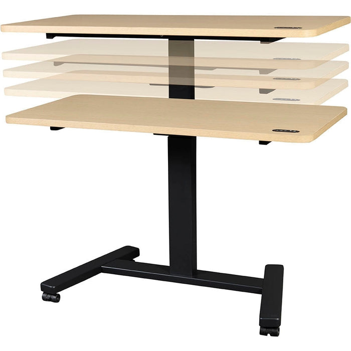 Cordless Mobile Height Adjustable Desk (Black Friday Special)