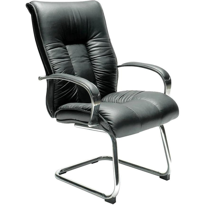 Big Boy Leather Visitor Chair