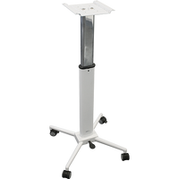 Height Adjustable Mobile Round Table