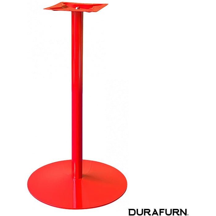 Coral Round Bar Table Base - Powder Coated