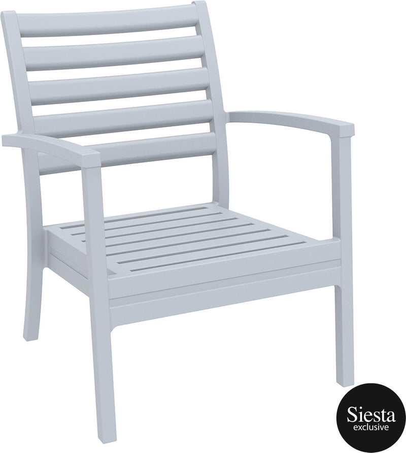 3 Piece Balcony Setting with Artemis XL Arm Chair and Ocean Side Table