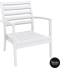 3 Piece Balcony Setting with Artemis XL Arm Chair and Ocean Side Table