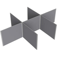 E-Screen Straight Floor Partitions