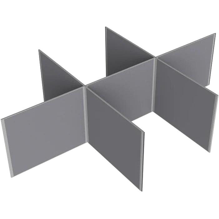 E-Screen Straight Floor Partitions