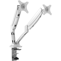 Executive Gas Spring Dual Monitor Arm