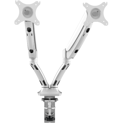 Executive Gas Spring Dual Monitor Arm
