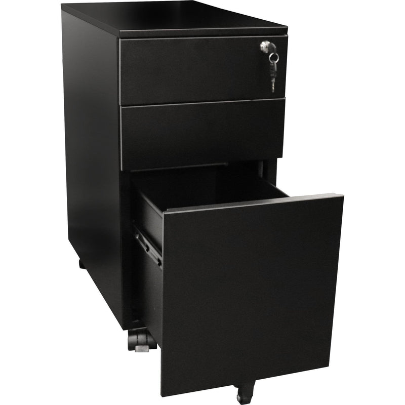 Set of 10 GO Steel Slimline Mobile Pedestals