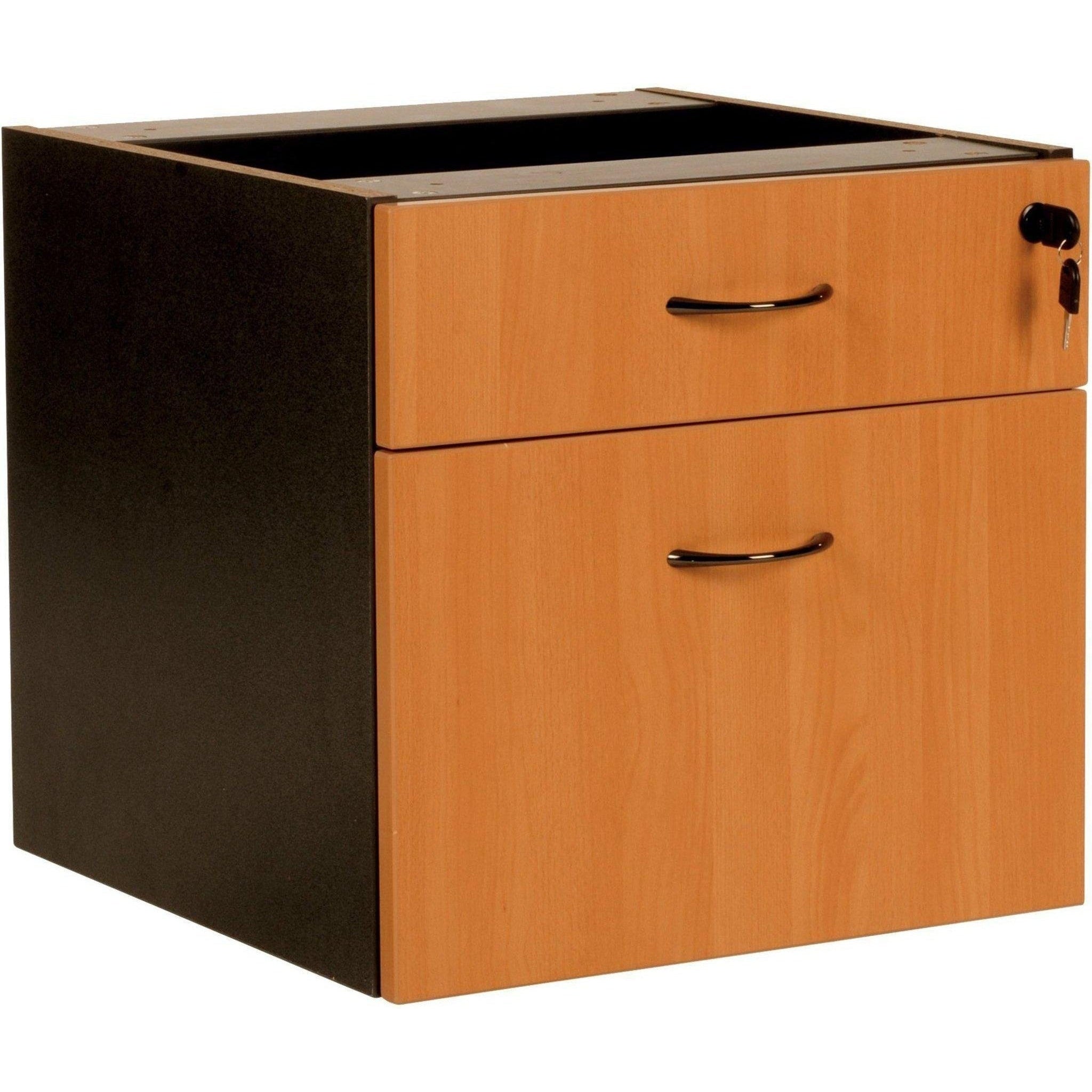 Logan Fixed Pedestal - 2 Drawer