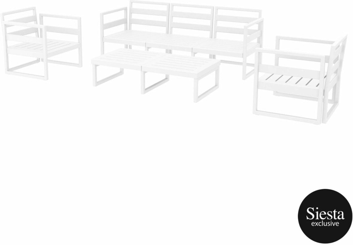 Mykonos Lounge Set XL - No Cushions
