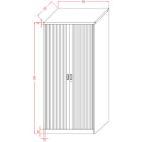 Order Tambour Cupboard-Elite Office Furniture