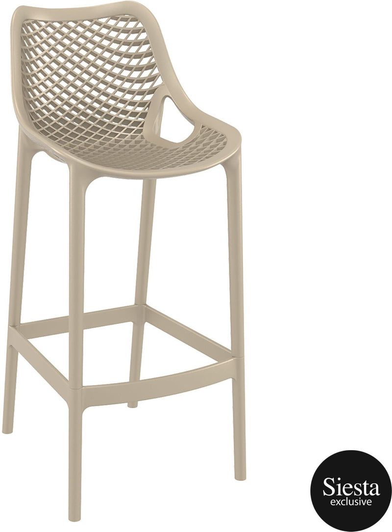 Sky Bar Table 3 Piece Set with Air 75 Barstools