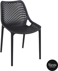 Ares Outdoor Table Setting with Air Chair