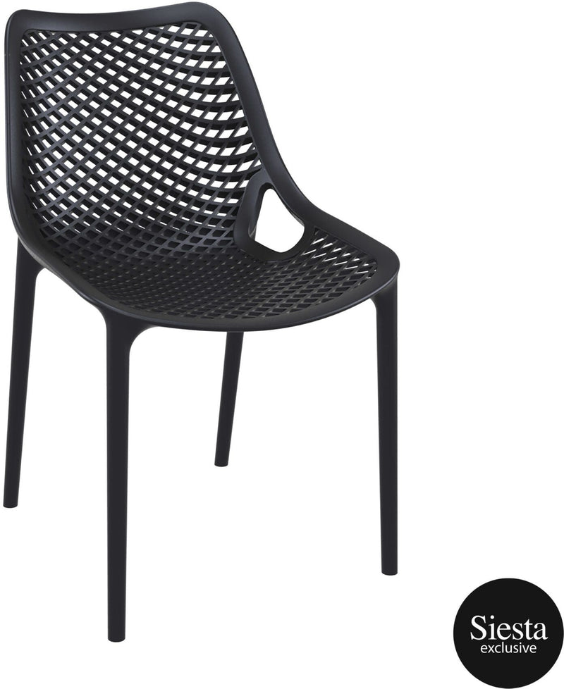 Ares Outdoor Table Setting with Air Chair