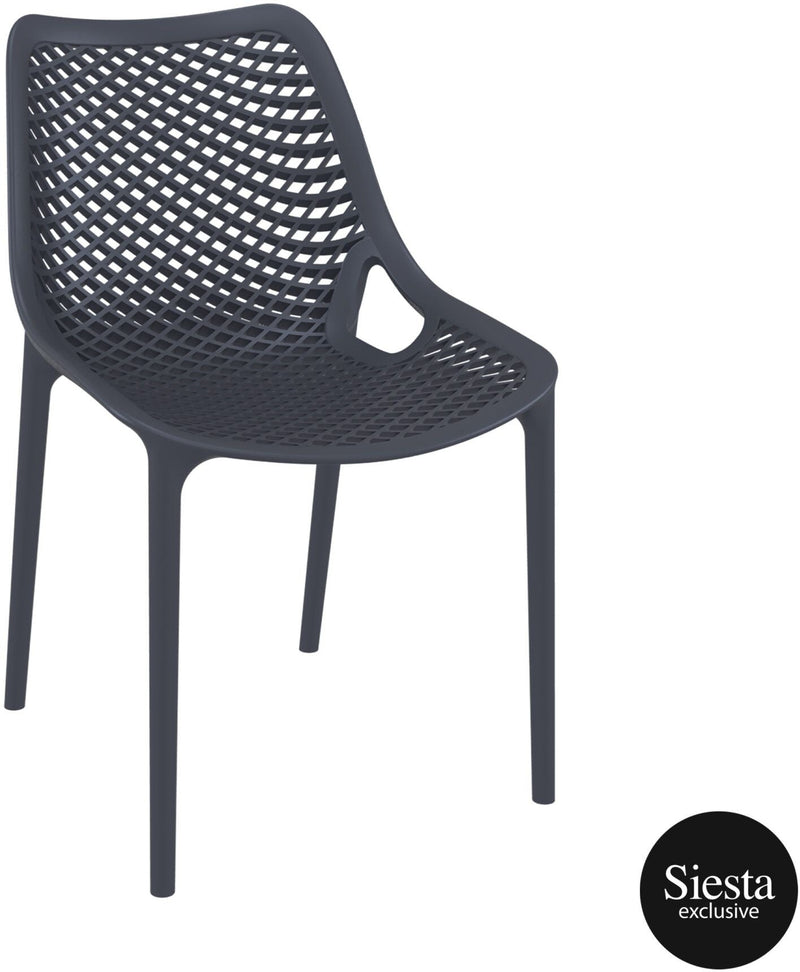 Vegas Table 4 Seater Outdoor Dining Setting with Air Chair