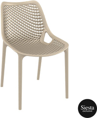 Ares Outdoor Table Setting with Air Chair