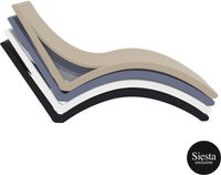 3 Piece Package Slim Sun Lounger and Ocean Side Table