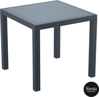 3 Piece Resin Rattan Outdoor Table Setting