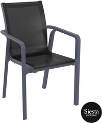 Sky 5 Piece Outdoor Table Setting with Pacific Arm Chairs