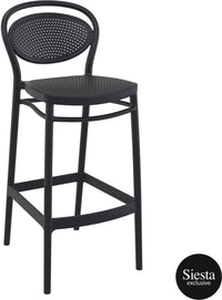 Sky Bar Table 3 Piece Set with Marcel 75 Barstools