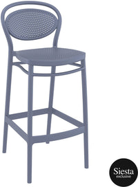 Sky Bar Table 3 Piece Set with Marcel 75 Barstools