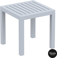 2 Piece Pacific Sun Lounger with Ocean Side Table Set