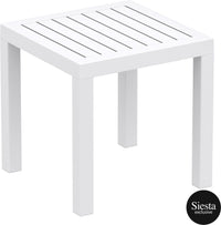 2 Piece Pacific Sun Lounger with Ocean Side Table Set