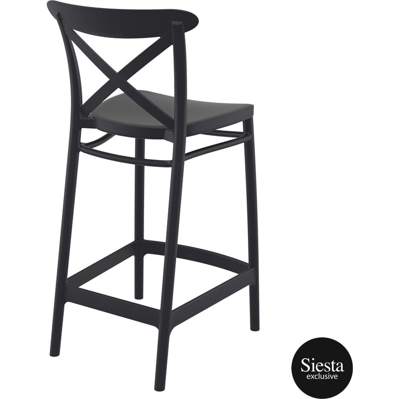 Cross Bar Stool 65