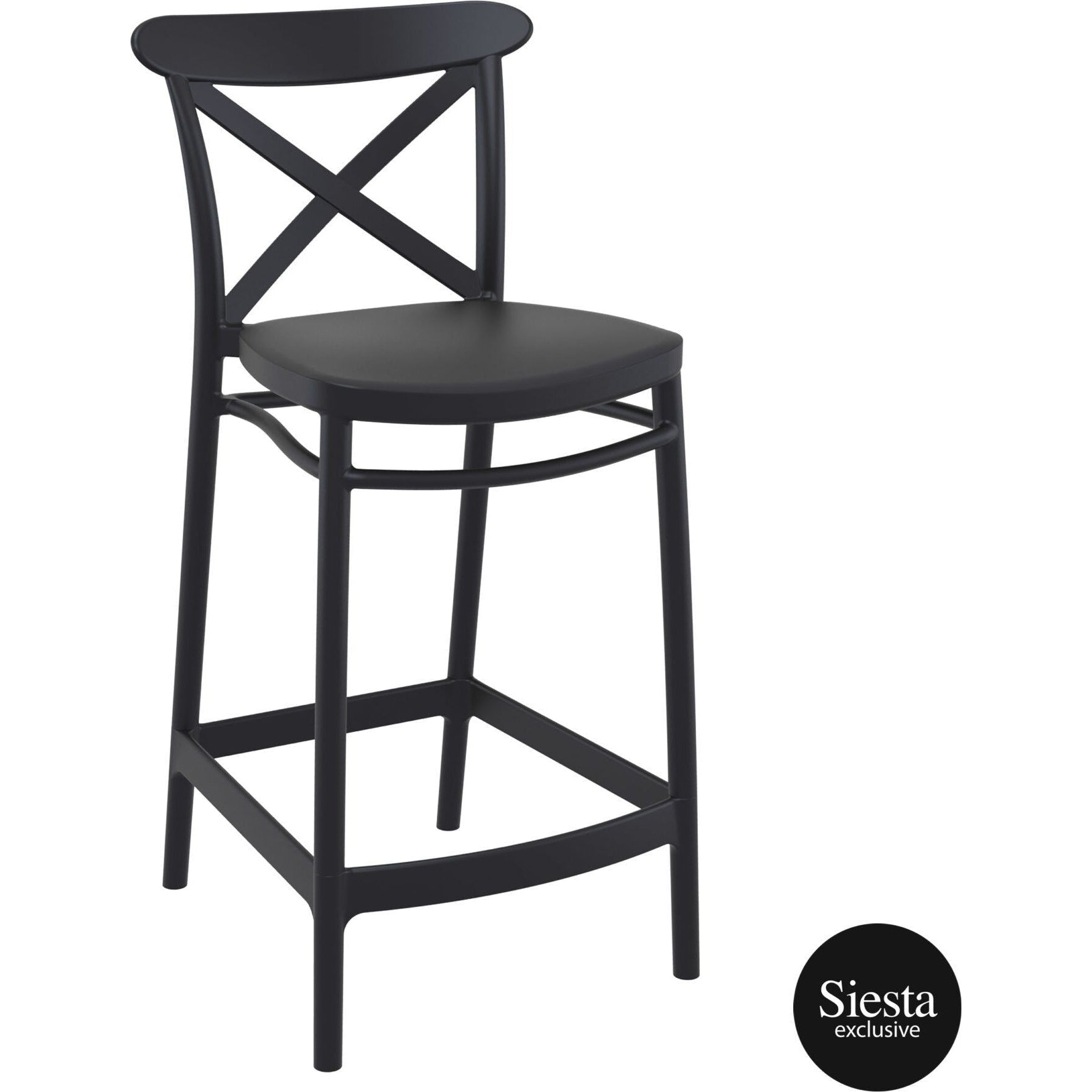 Cross Bar Stool 65