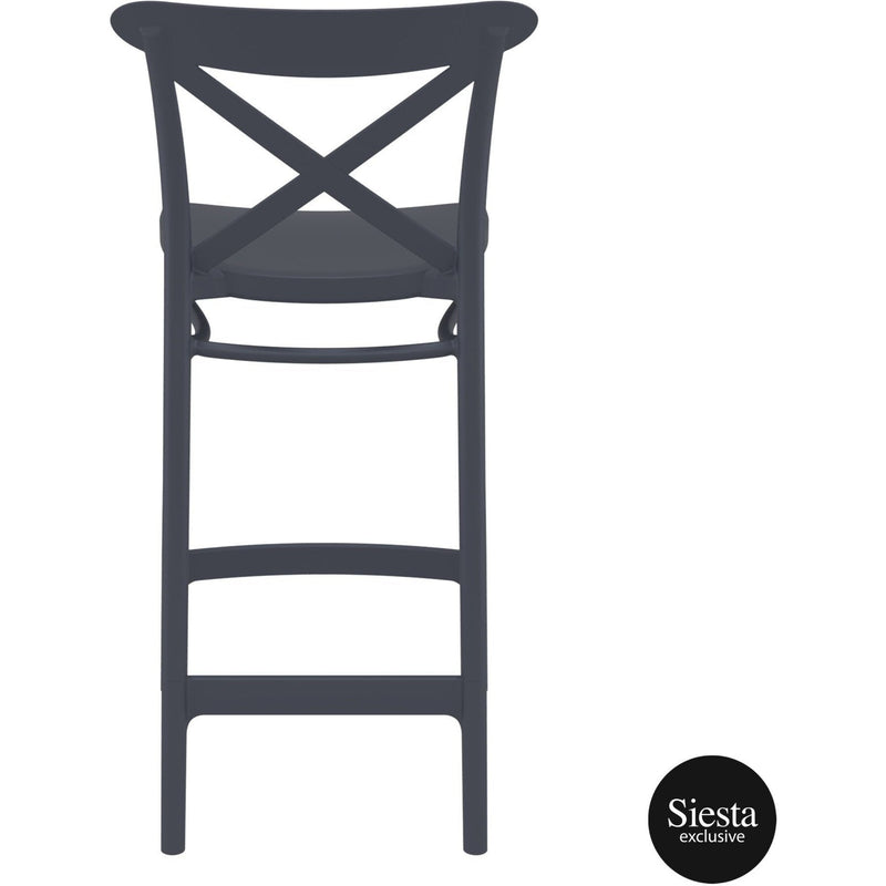 Cross Bar Stool 65