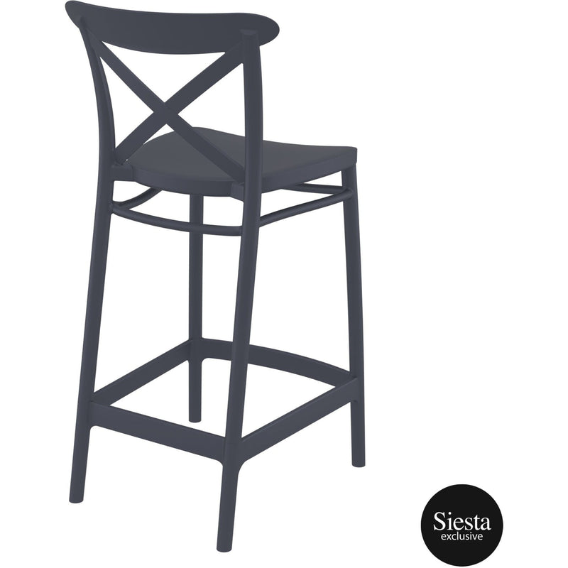 Cross Bar Stool 65