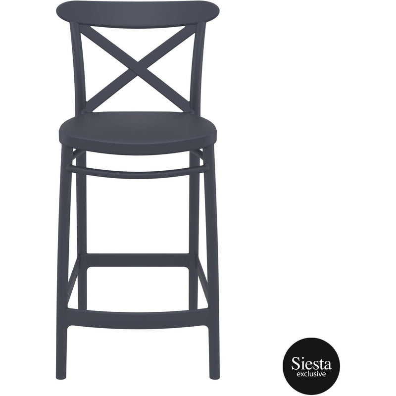 Cross Bar Stool 65