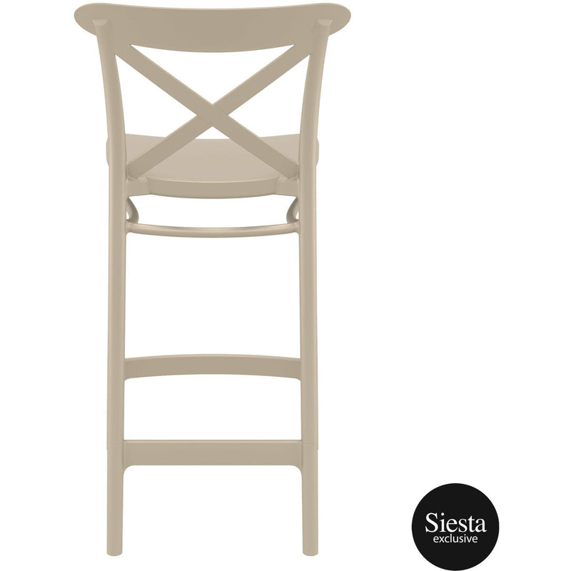 Cross Bar Stool 65