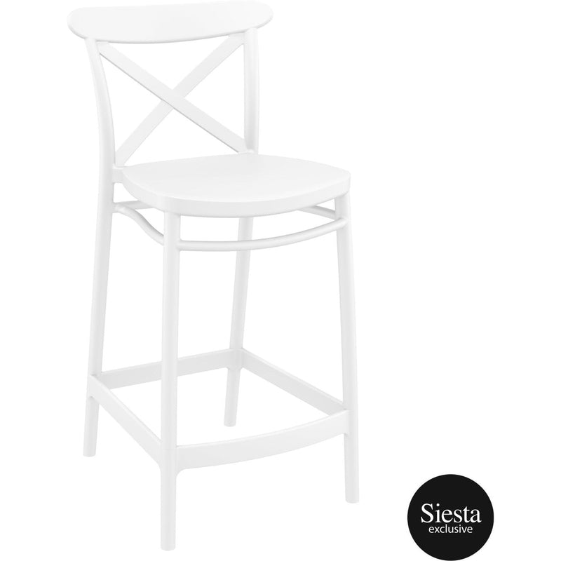 Cross Bar Stool 65