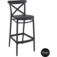 Cross Bar Stool 75