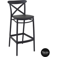 Cross Bar Stool 75
