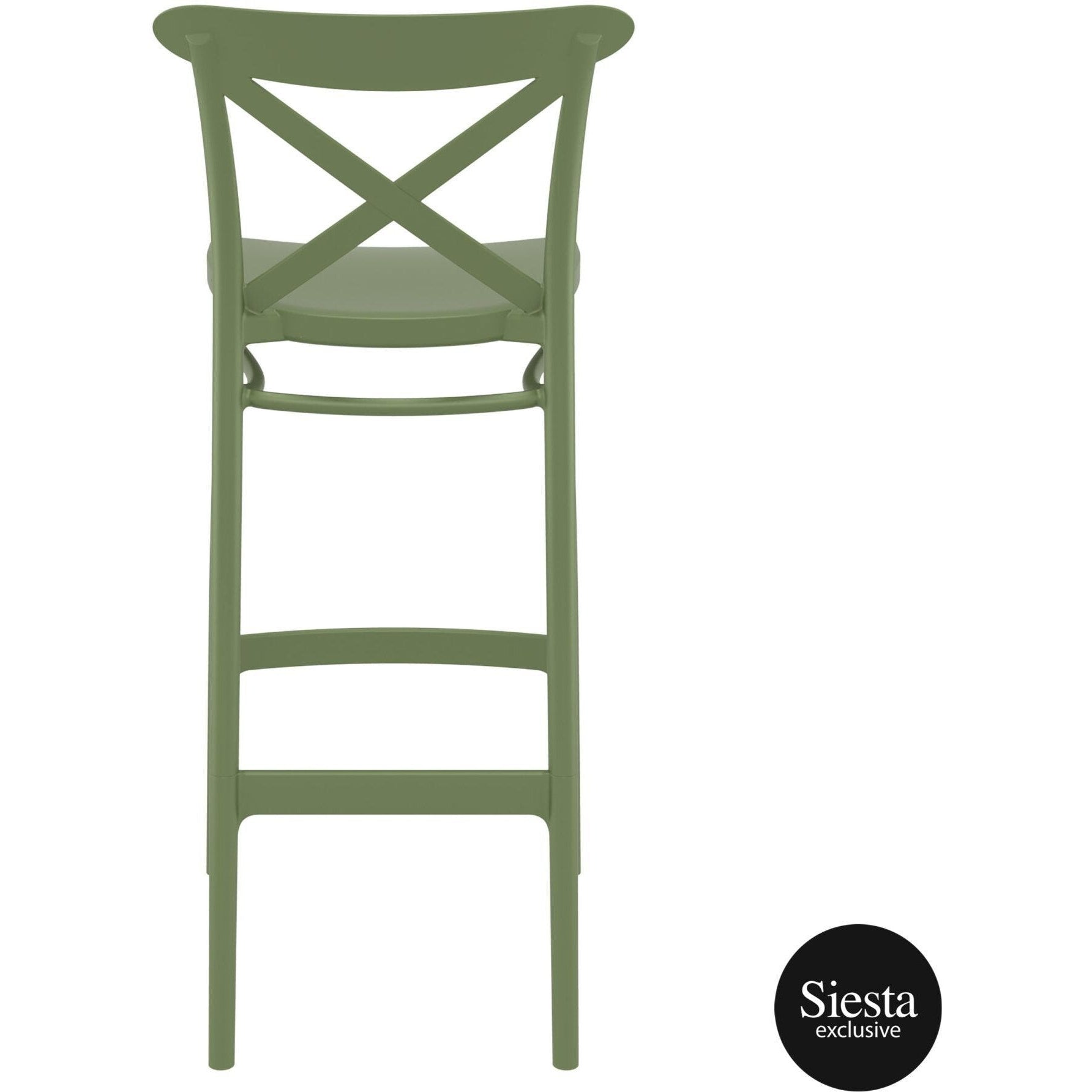 Cross Bar Stool 75