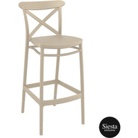 Cross Bar Stool 75