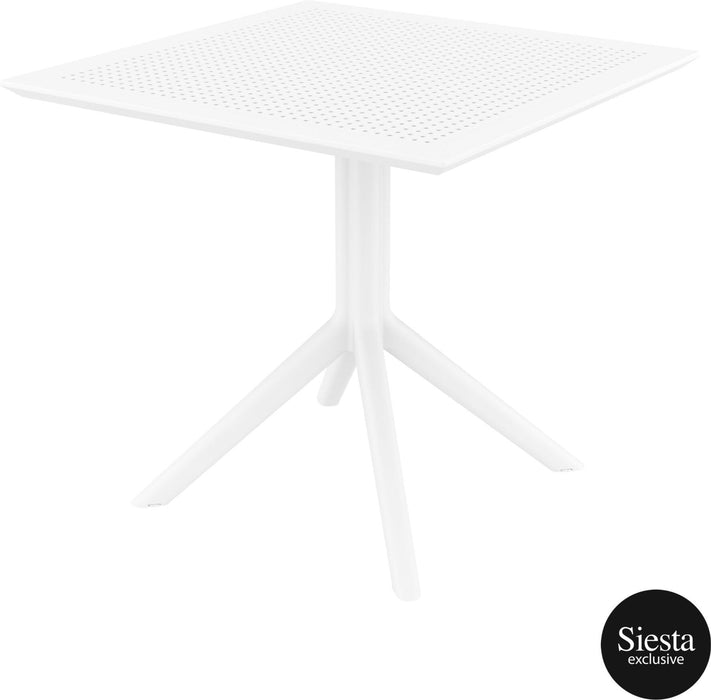 Sky 3 Seat Outdoor Table Setting