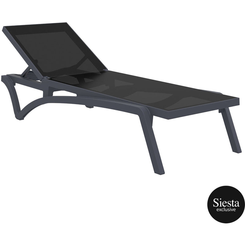 Pacific Sunlounger/Ocean Side Table 4 Pc Package